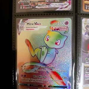 Mew Vmax Rainbow
